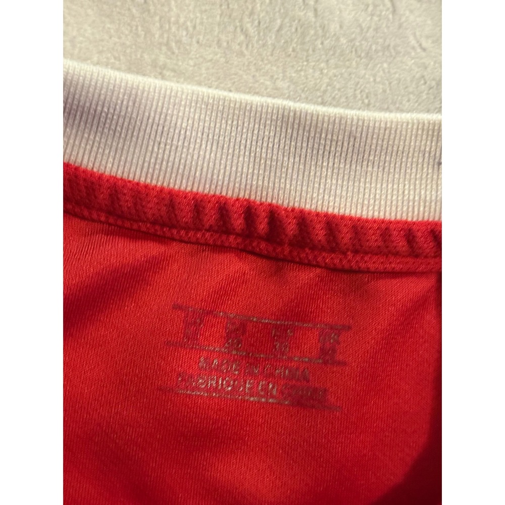 Manchester United Ronaldo 7 Snapdragon Home Jersey Kids Red Soccer Shirt L - Picture 5 of 7